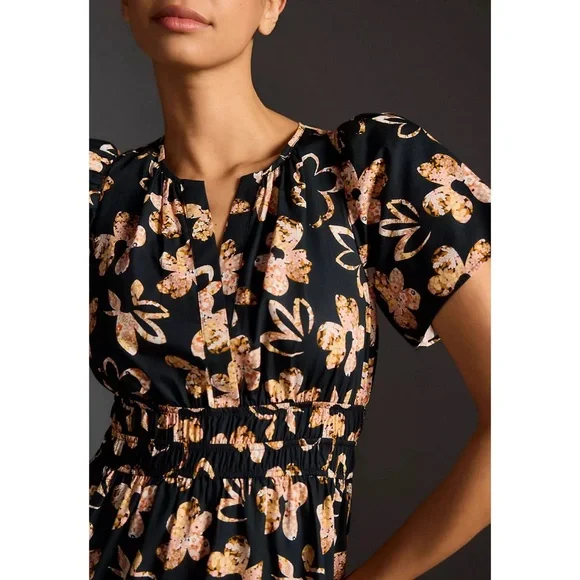 Anthropologie Somerset Floral Mini Dress - Picture 4 of 16